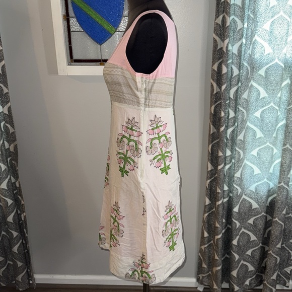 Moulinette Soeurs Anthropologie 100% Cotton Dress Size 4 - Picture 5 of 10